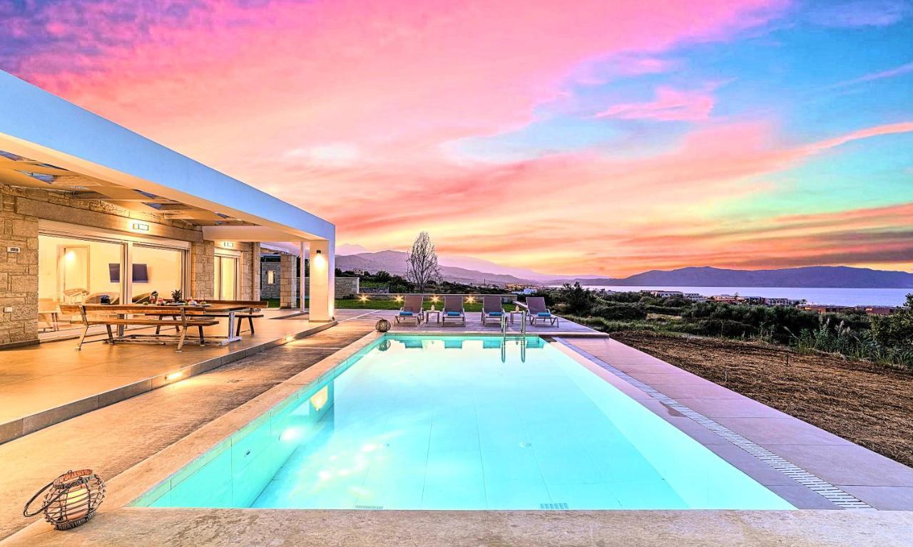 Vista Mare Villas Heated Pool Georgioupoli Zewnętrze zdjęcie